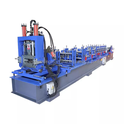 گالوانیزه CZ Purlin Roll Forming Machine PLC C Channel Roll Forming Machine