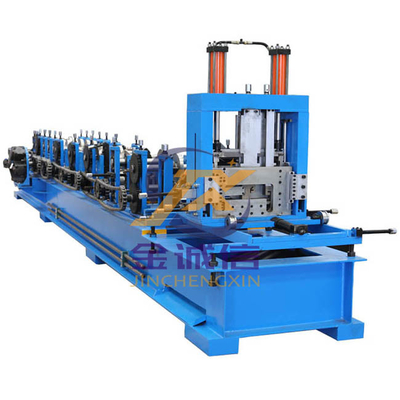 قدرت اصلی 22KW C Z Purlin Roll Forming Machine تغییر سریع با دوام بالا
