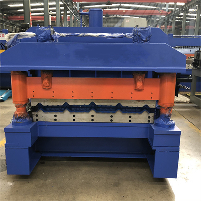 دستگاه شکل دهی رول کاشی لعابدار رنگی با سرعت بالا 0.3-0.8mm برای مصالح ساختمانی