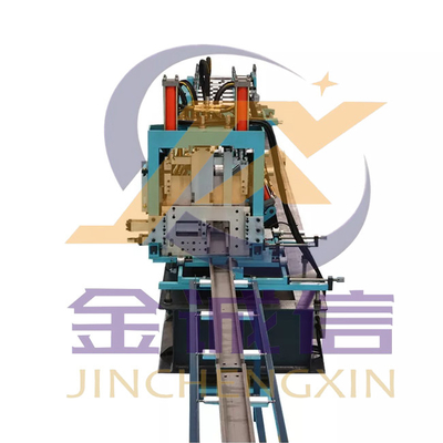 صرفه جویی در انرژی C Z Purlin Roll Forming Machine, PLC Control CZ Channel Rolling Machine
