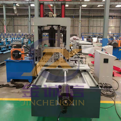 دستگاه شکل دهی رول شفت 80 میلی متری C Z Purlin Roll Machine, C Shape Purlin Making Machine