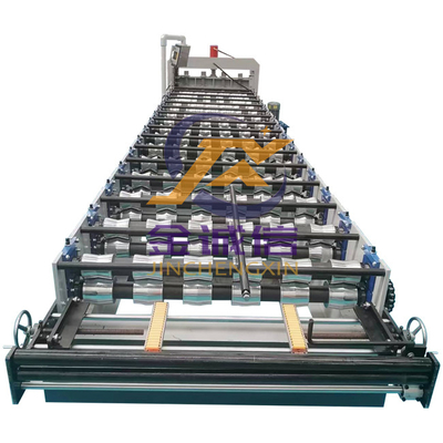 PLC کنترل رنگ لعاب کاشی رول تشکیل دستگاه هیدرولیک برش خدمات طولانی