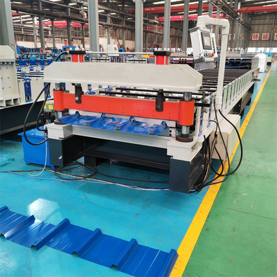 Ibr Trapezoidal Sheet Roll Forming Machine PLC Controlling