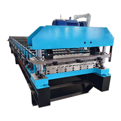 دستگاه شکل دهی رول ورق موجدار سیستم PLC با سرعت بالا 0.3mm-0.8mm