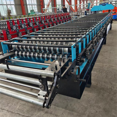 دستگاه شکل دهی رول ورق موجدار سیستم PLC با سرعت بالا 0.3mm-0.8mm