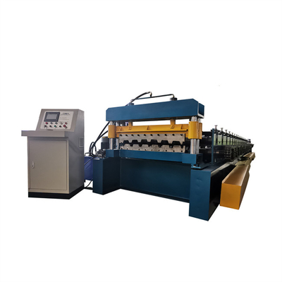 ساخت و ساز Roof Deck Roll Forming Machine PLC Control CE ISO