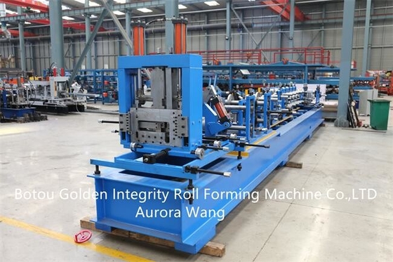 JCX اتوماتیک C Purlin Roll Forming Machine با سرعت بالا 25 متر در دقیقه