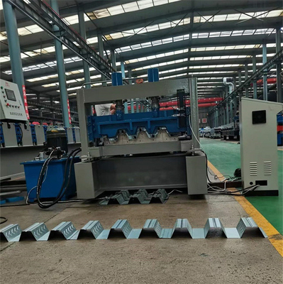 دستگاه رول شکل دهی کف فولادی رنگی به ضخامت 0.8-1.5mm