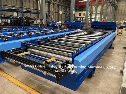 JCX لعاب کاشی رول سرد فرمینگ دستگاه آلومینیوم دلتا PLC کنترل