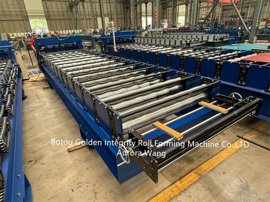 5.5 کیلووات کاشی لعاب دار رول تشکیل دستگاه PLC خودکار سیستم Detla