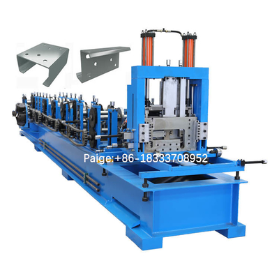 کنترل PLC ورق گالوانیزه Cz Purlin Machine Mitsubishi Brand