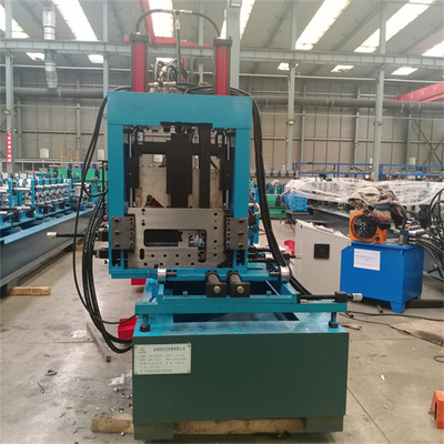 20-30 متر/دقیقه C Z Purlin Roll Forming Machine Q235 فولاد گالوانیزه