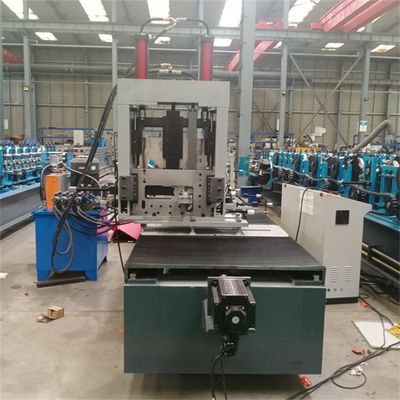 قاب کانال CZ Purlin Roll Forming Machine 22KW PLC System Control