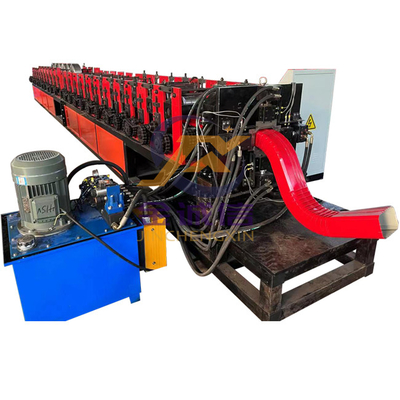 12-15 متر در دقیقه Roof Roof Ridge Roof Roof Machine for Steel Downpipe