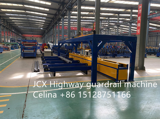 2 Waves Guardrail Roll Forming Machine CE و ISO