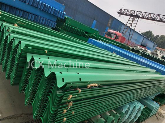 2 Waves Guardrail Roll Forming Machine CE و ISO