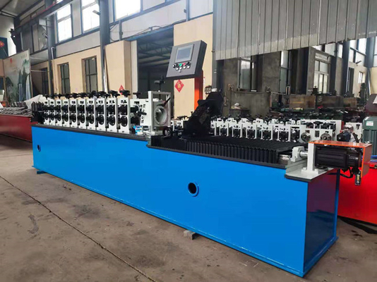 C Track Metal Stud Forming Machine Roll Forming Profile Omega 4KW