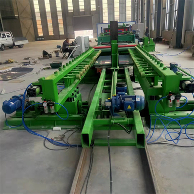 ورق فلزی رنگی برش به طول دستگاه 30 کیلووات PLC کنترل