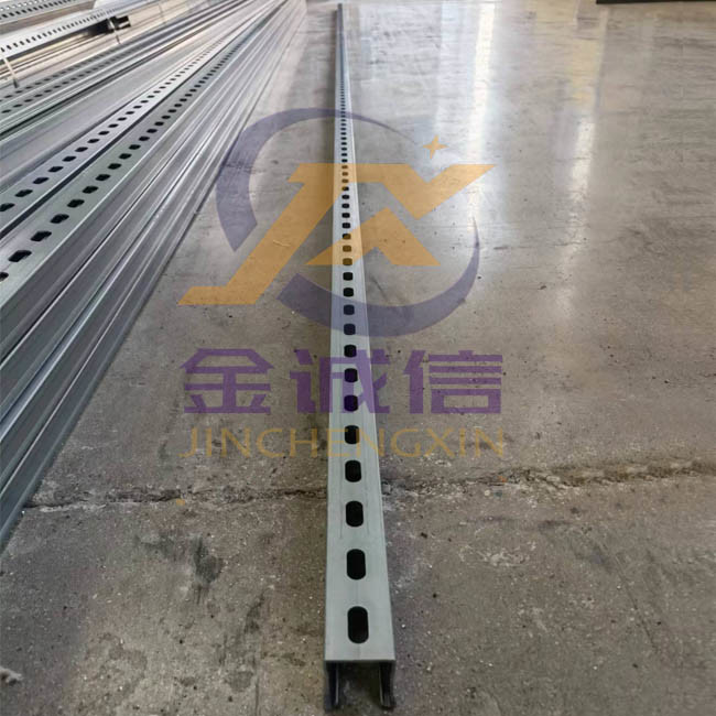 دستگاه رول فرمینگ 380 ولت برای ساختار خورشیدی 41 * 21 میلی متر کانال Unistrut دستگاه رول شکل دهی